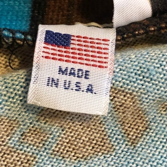 Aztec Inspired 3/4 Sleeve Tunic Cardigan By Jody California Sz L - Picture 6 of 8